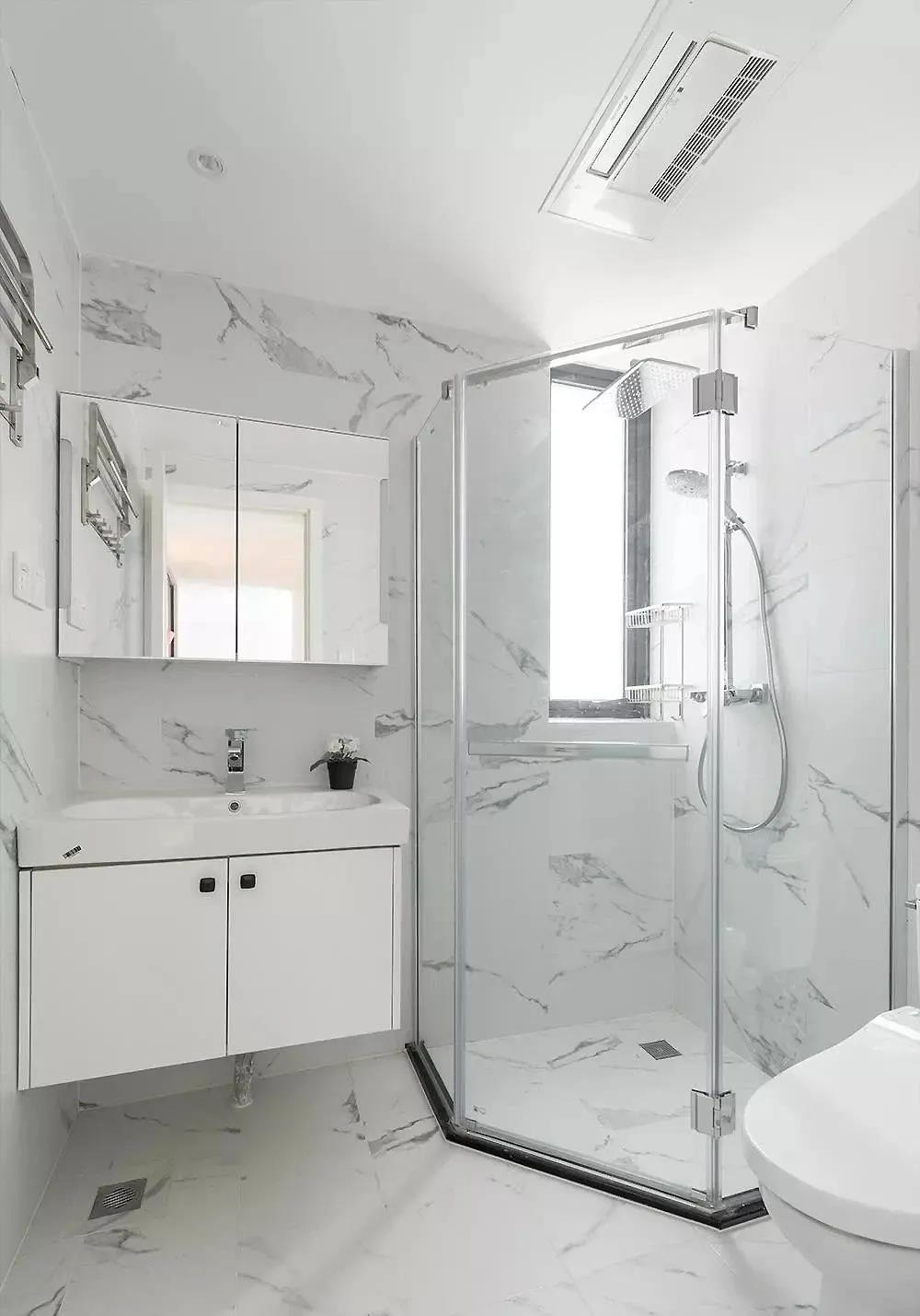 84㎡簡約北歐風(fēng)格新房裝修，精致清新小兩室