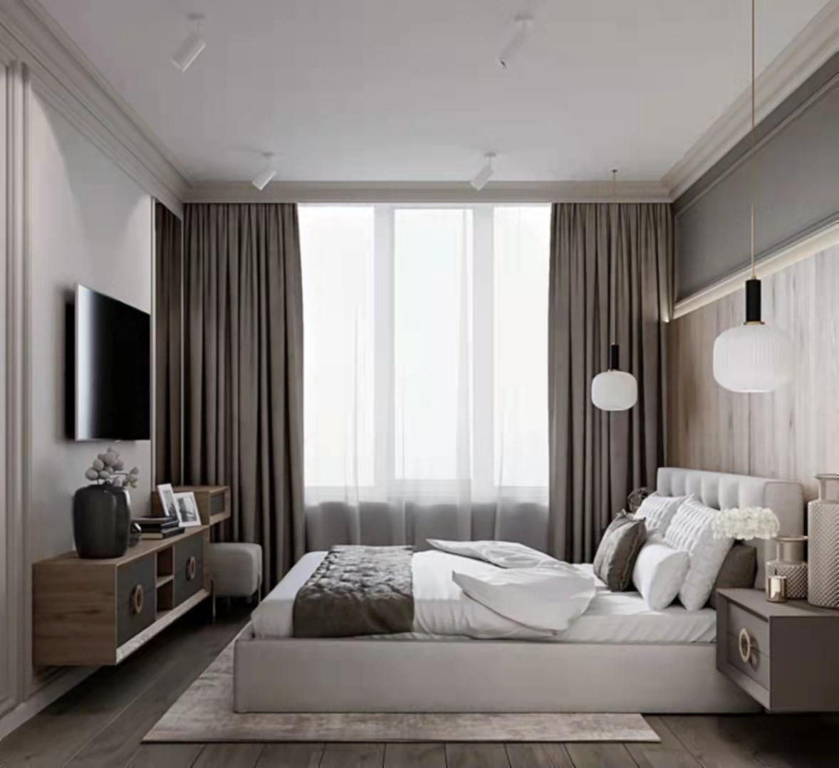 120平混搭四房裝修，理性的生活理念