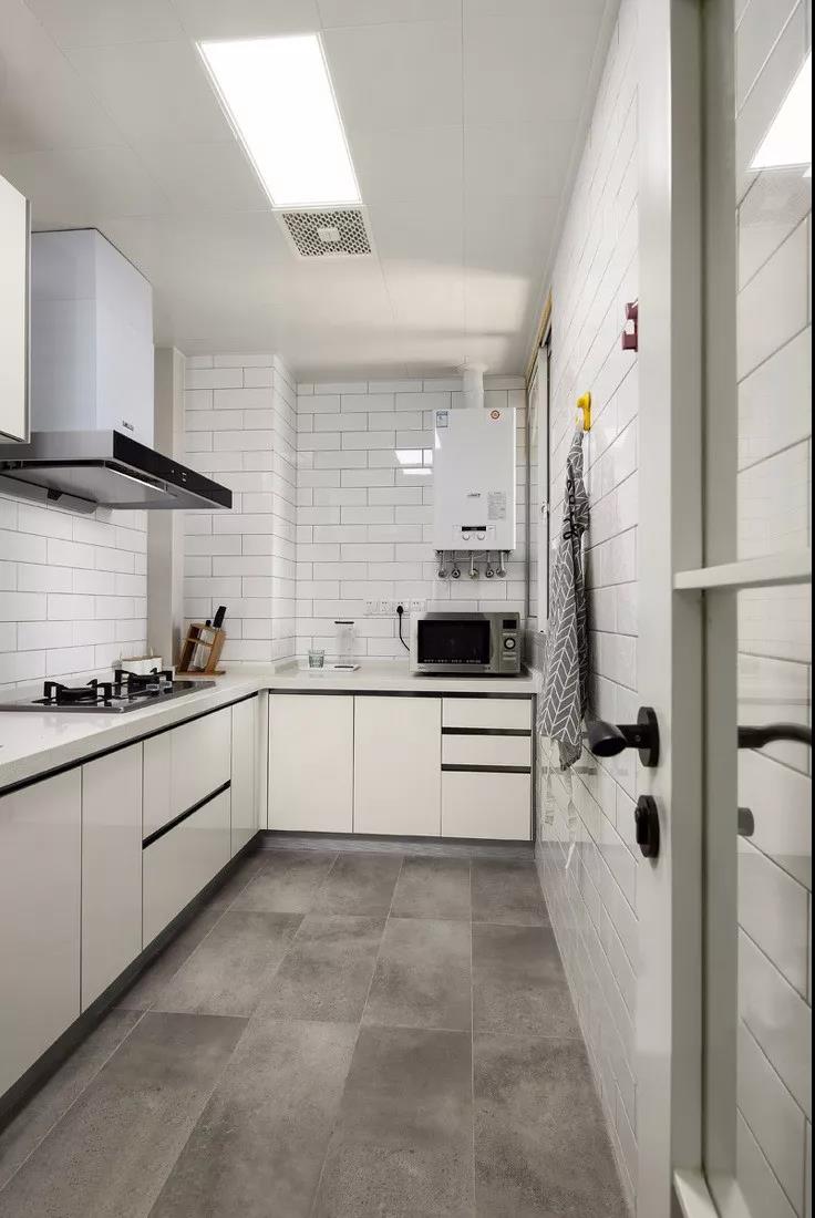 88㎡簡約北歐風(fēng)格新房裝修，小兩室裝修案例