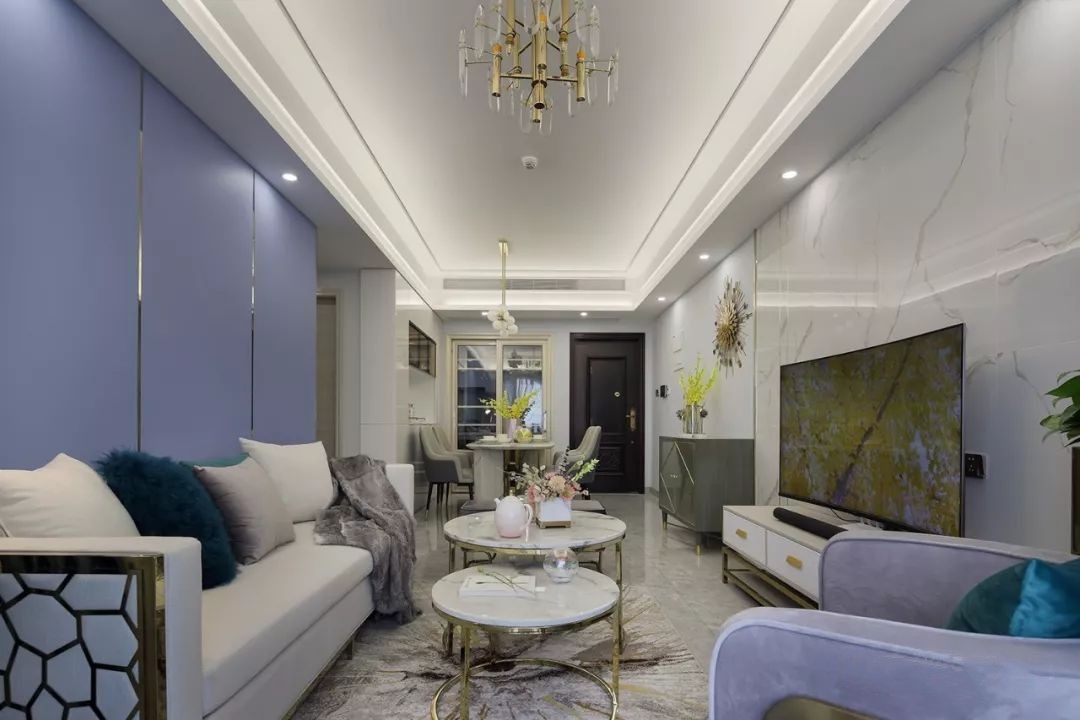 長(zhǎng)房嶺秀時(shí)代-80㎡現(xiàn)代輕奢二居，清爽又充滿暖意的家！