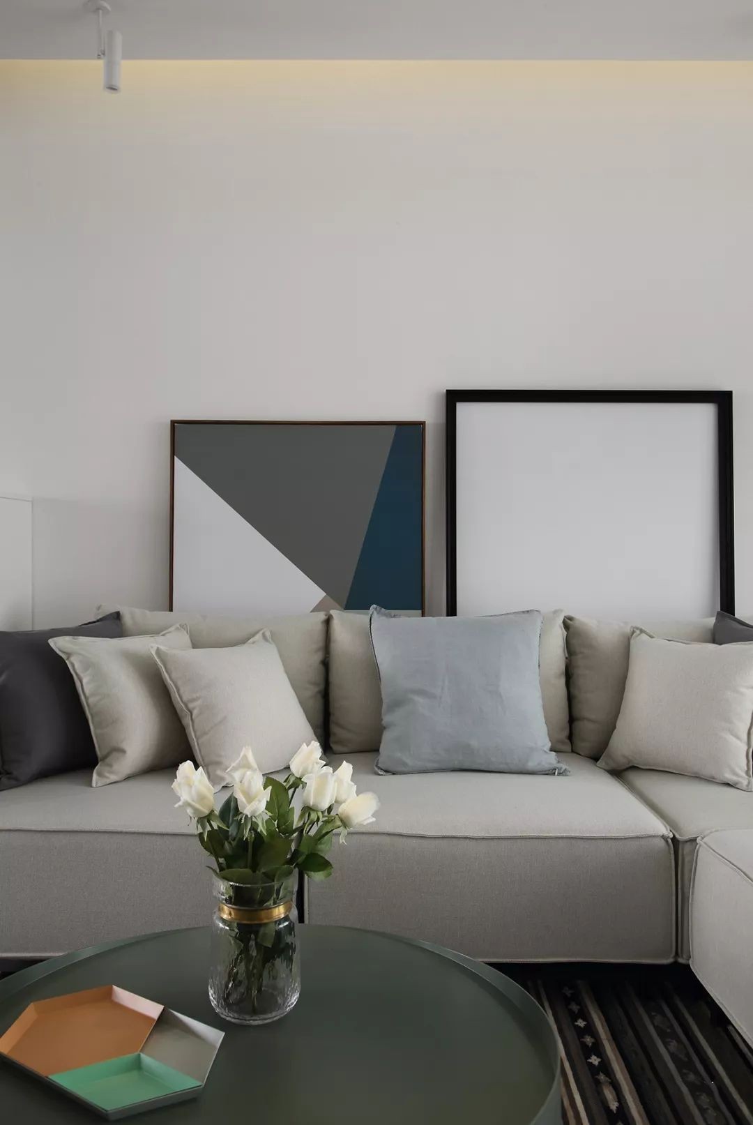 和順府-122㎡極簡北歐風三居，簡潔大氣、清爽舒適！