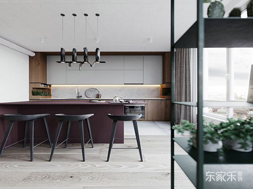 長沙三一街區(qū)112平米簡歐風(fēng)格裝修案例