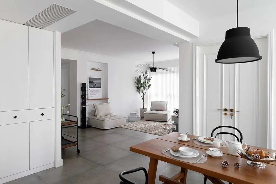 長沙海倫春天132平米北歐風裝修效果圖