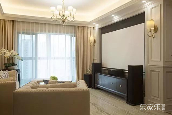 長沙鈺龍?zhí)煜?20平米簡歐風(fēng)格裝修案例