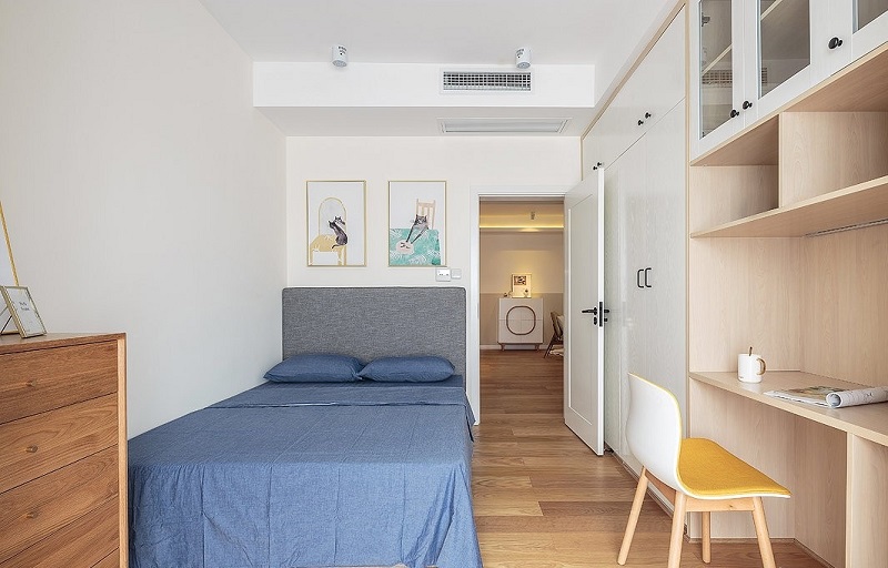 113㎡現(xiàn)代簡約風格裝修，美與實用兼具