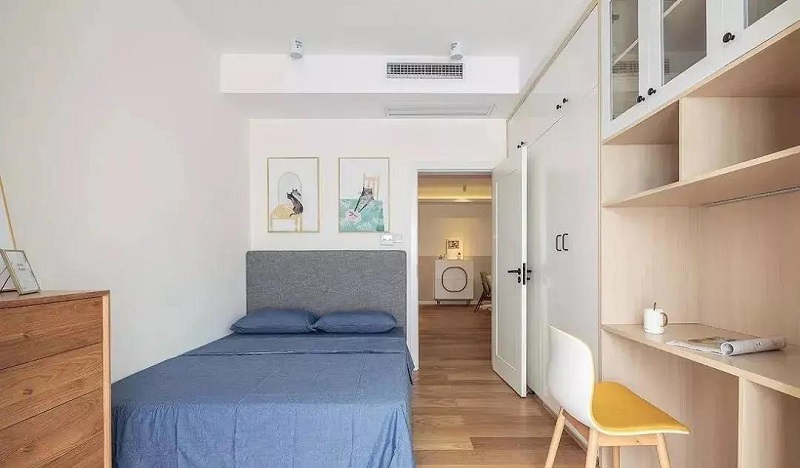 100㎡三居室北歐風裝修，原木搭配暖色調讓家溫馨