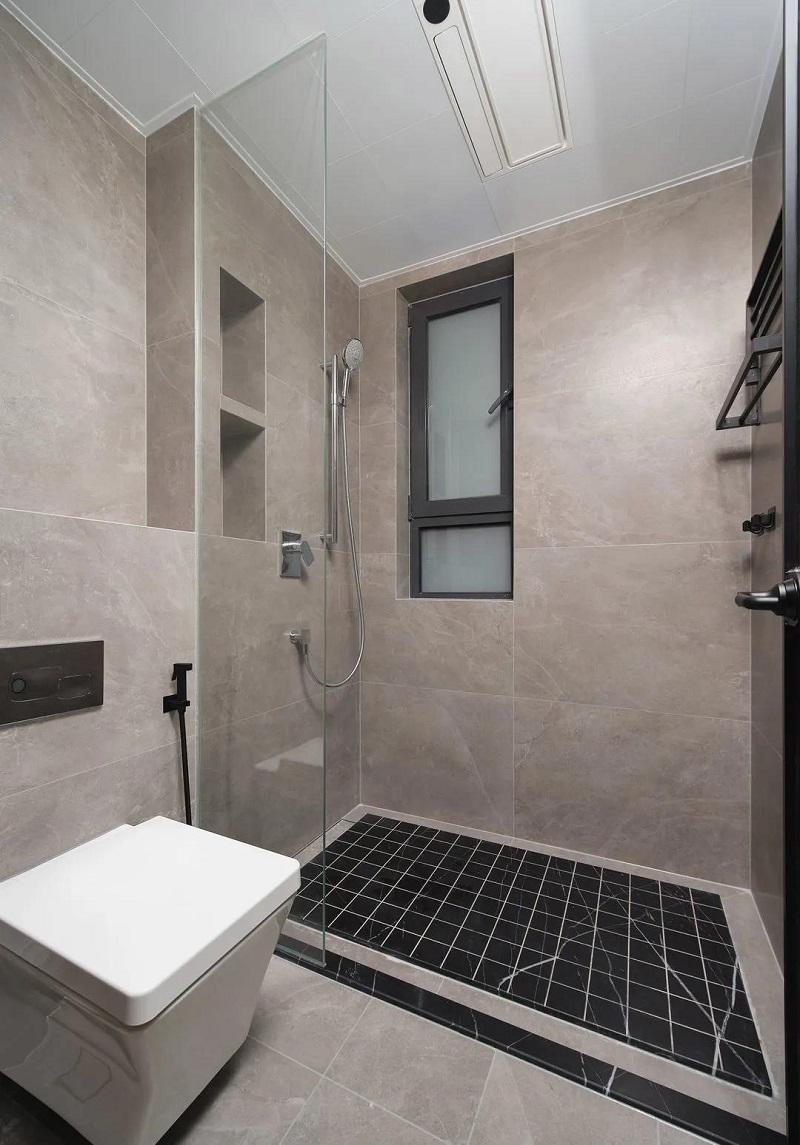 91平米二居室現(xiàn)代風，客餐廳吊頂一體設計，簡約大氣很耐看