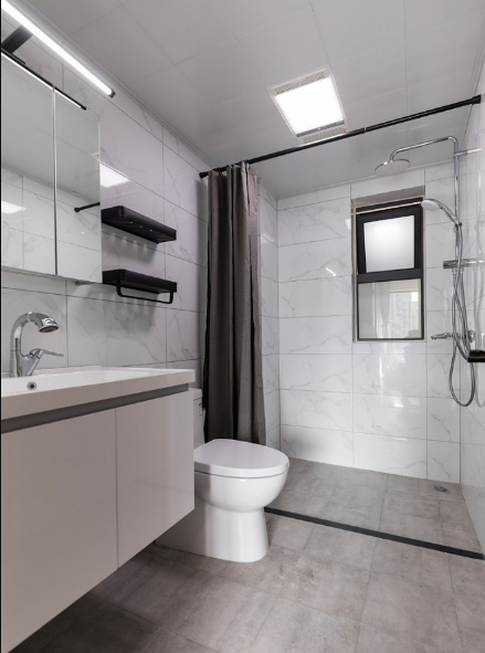 102平米三居室極簡(jiǎn)風(fēng)，巧用中性色打造舒適的居家環(huán)境