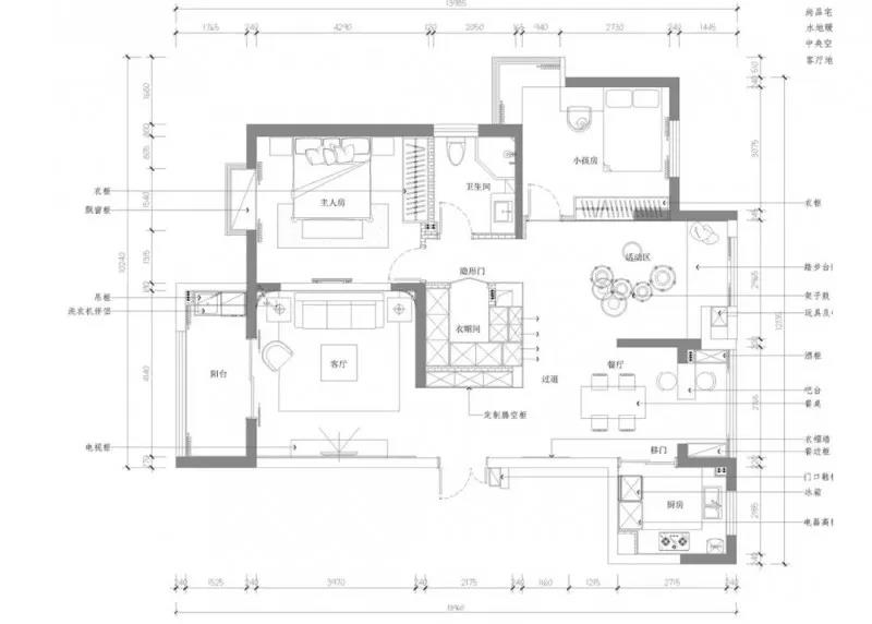 115㎡現(xiàn)代簡約，舒適輕松的日子，溫馨自然氣息