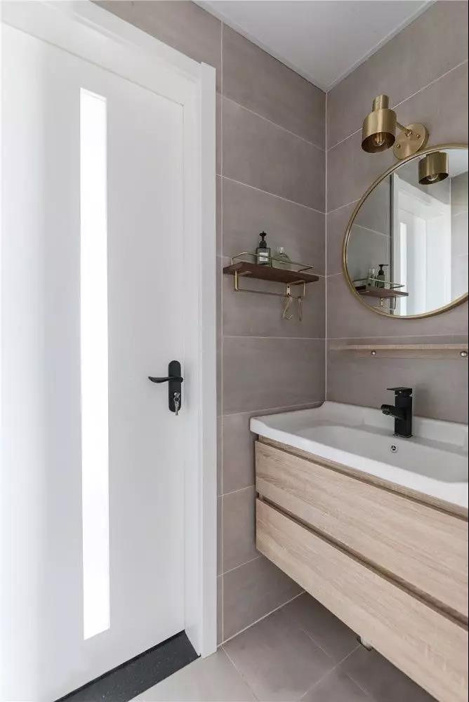 92㎡簡約北歐風(fēng)格新房裝修，開放式書房通透明亮！