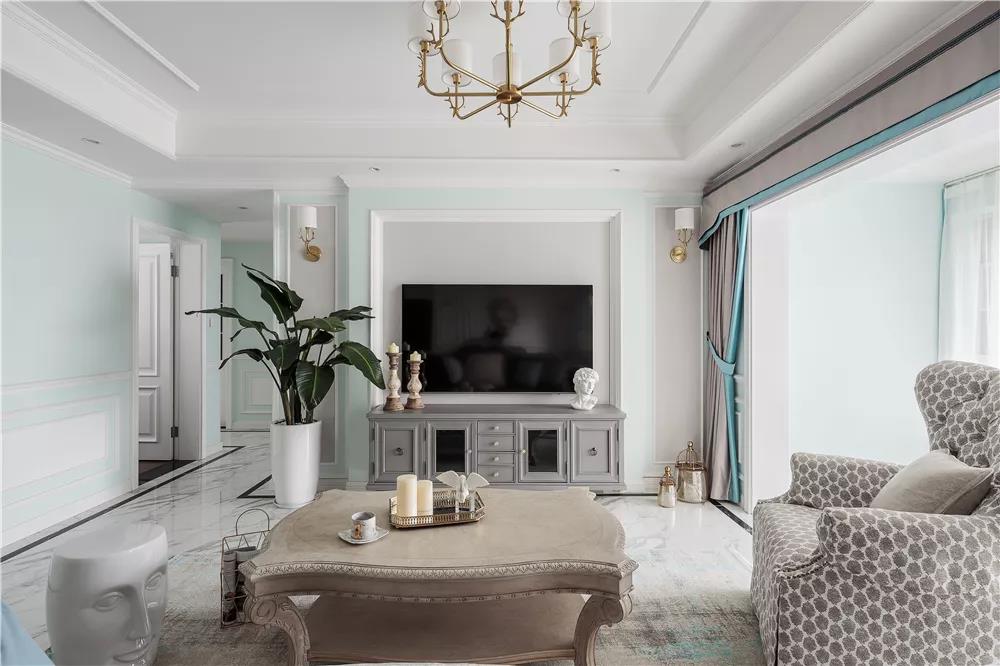 125平方美式裝修風(fēng)格案例介紹，淺色為主，低調(diào)輕奢！