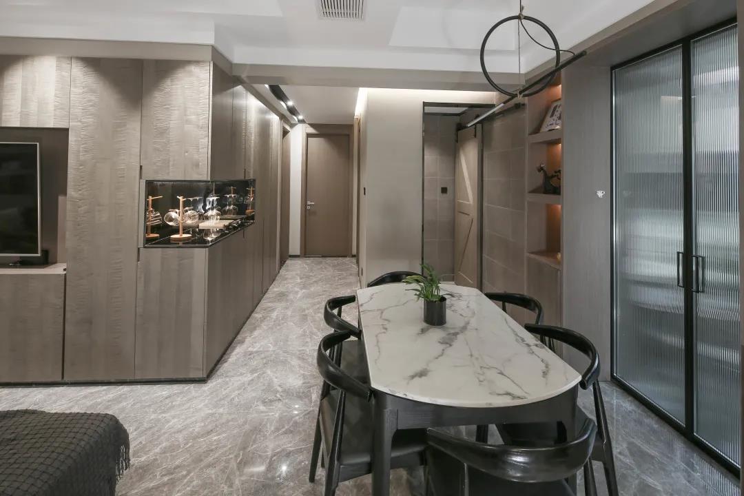 125㎡現(xiàn)代簡約風(fēng)格新房裝修，玄關(guān)柜+電視柜超大氣！