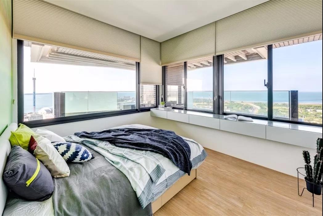 100㎡現(xiàn)代簡(jiǎn)約風(fēng)格裝修效果圖，浪漫海景房清爽空靈！