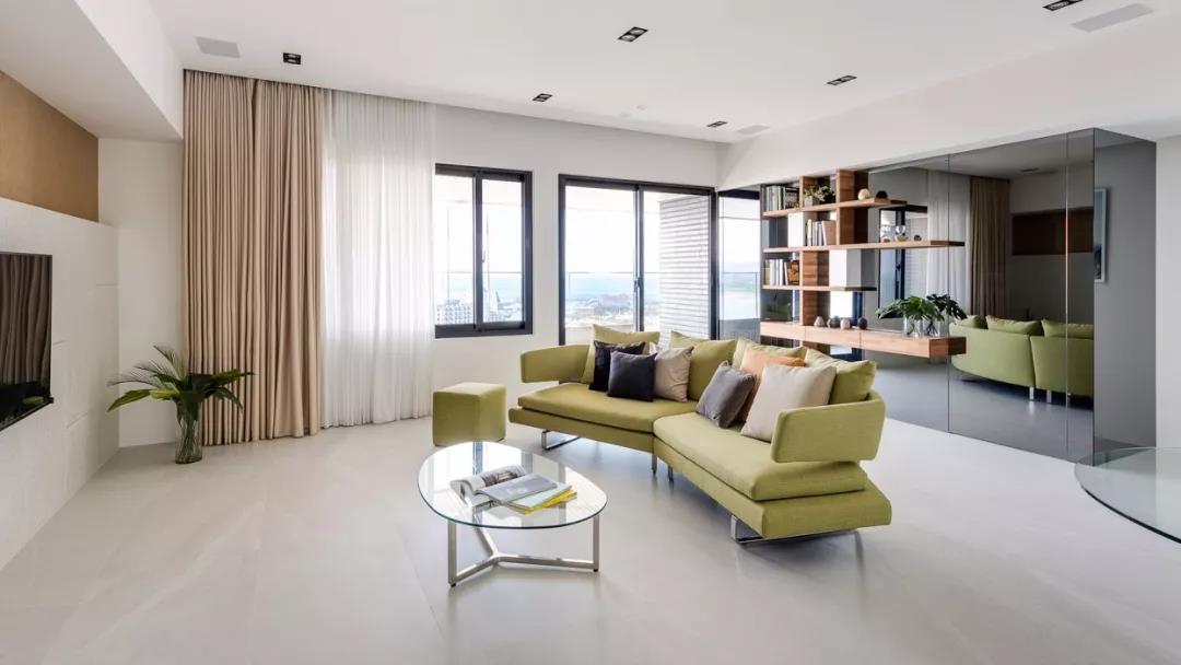 100㎡現(xiàn)代簡(jiǎn)約風(fēng)格裝修效果圖，浪漫海景房清爽空靈！