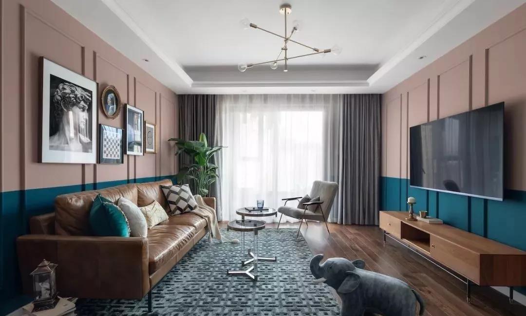 109㎡現(xiàn)代歐式風(fēng)，輕奢時尚又復(fù)古，裝修效果讓人羨慕不已！