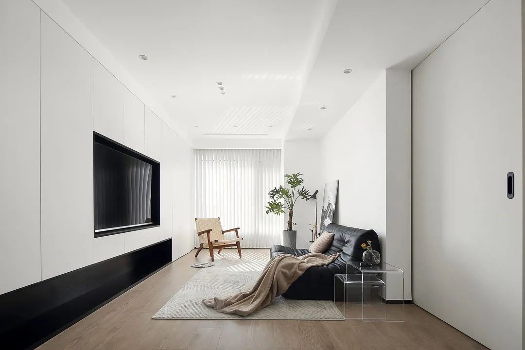 80平現(xiàn)代兩房裝修，溫馨簡(jiǎn)單家裝案例