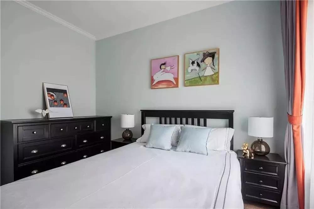 120㎡現(xiàn)代美式風格裝修設(shè)計案例