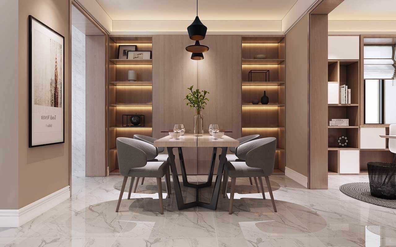 118現(xiàn)代三房裝修，現(xiàn)代原木風少女心滿滿