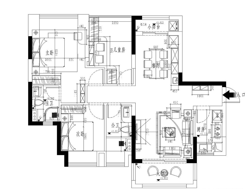 120平現(xiàn)代裝修風(fēng)格，保留現(xiàn)代的設(shè)計(jì)感