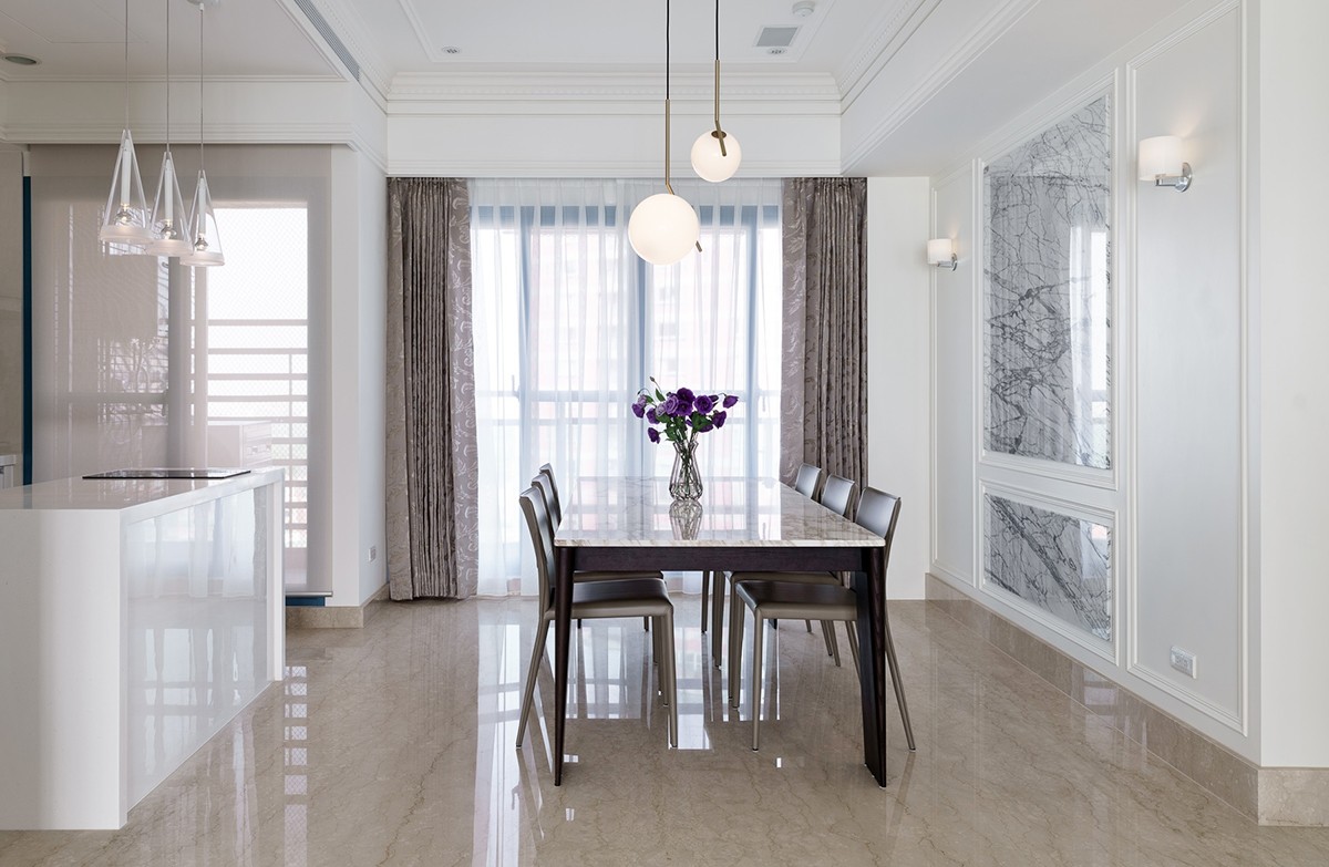 90平現(xiàn)代簡約三房裝修，極大化透亮視野