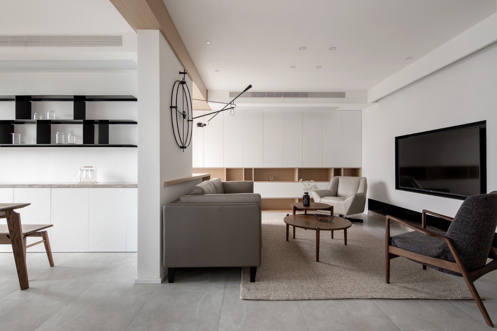 110平小四房簡(jiǎn)約裝修風(fēng)格，化繁為簡(jiǎn)