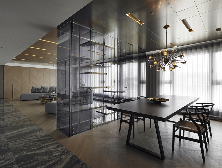 123平米新房現(xiàn)代風(fēng)格裝修，簡(jiǎn)潔時(shí)尚大氣