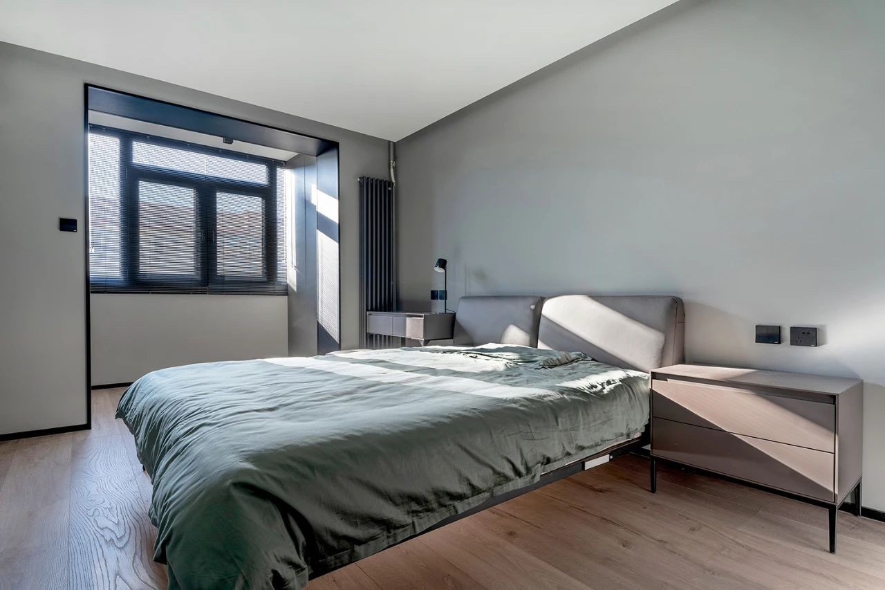 98平現(xiàn)代風(fēng)格大平層裝修，戶型通透