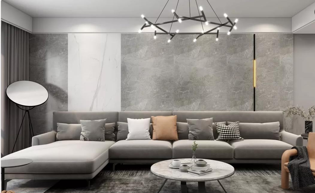 109平現(xiàn)代簡約裝修，灰色格調(diào)彰顯大氣