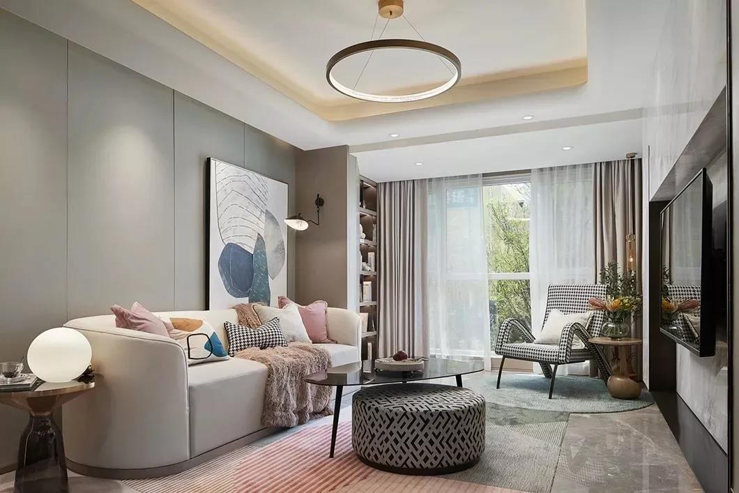 89㎡現代簡約風，帶來浪漫華麗的家！