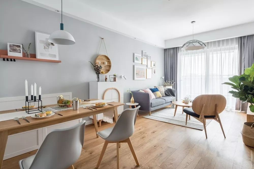 天驕福邸89㎡北歐風(fēng)三居，這個(gè)小家超級(jí)舒適愜意！