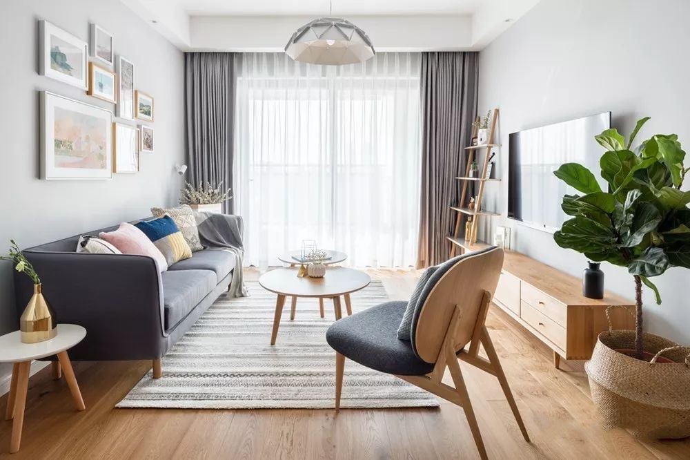 天驕福邸89㎡北歐風(fēng)三居，這個(gè)小家超級(jí)舒適愜意！