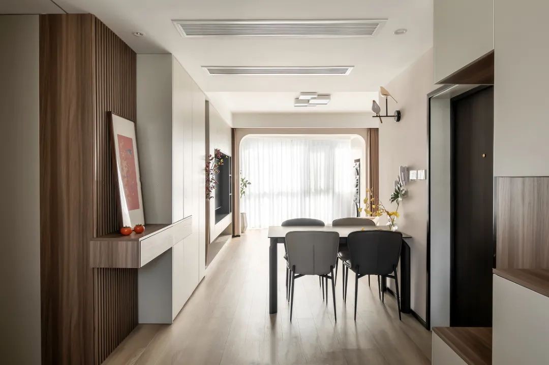 廣澤上苑-105㎡現(xiàn)代奶油風三居，夢想中柔軟又宜居的家！