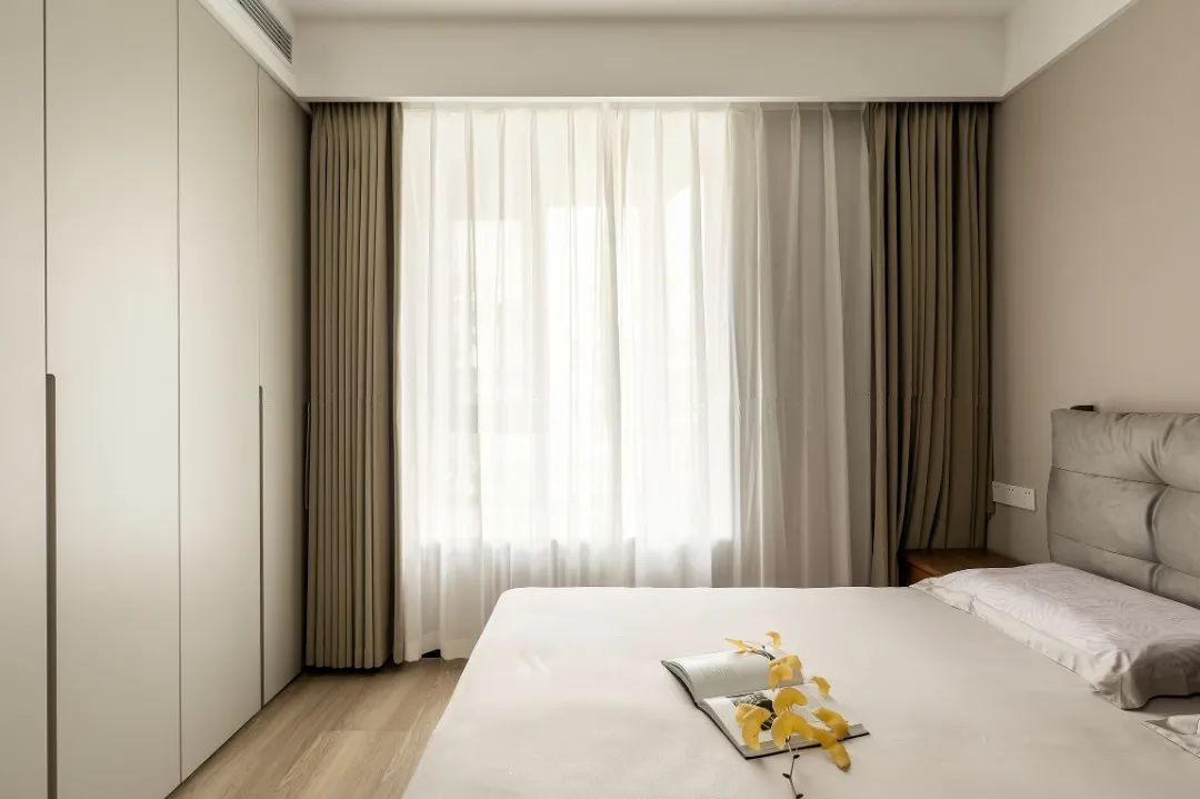 廣澤上苑-105㎡現(xiàn)代奶油風三居，夢想中柔軟又宜居的家！