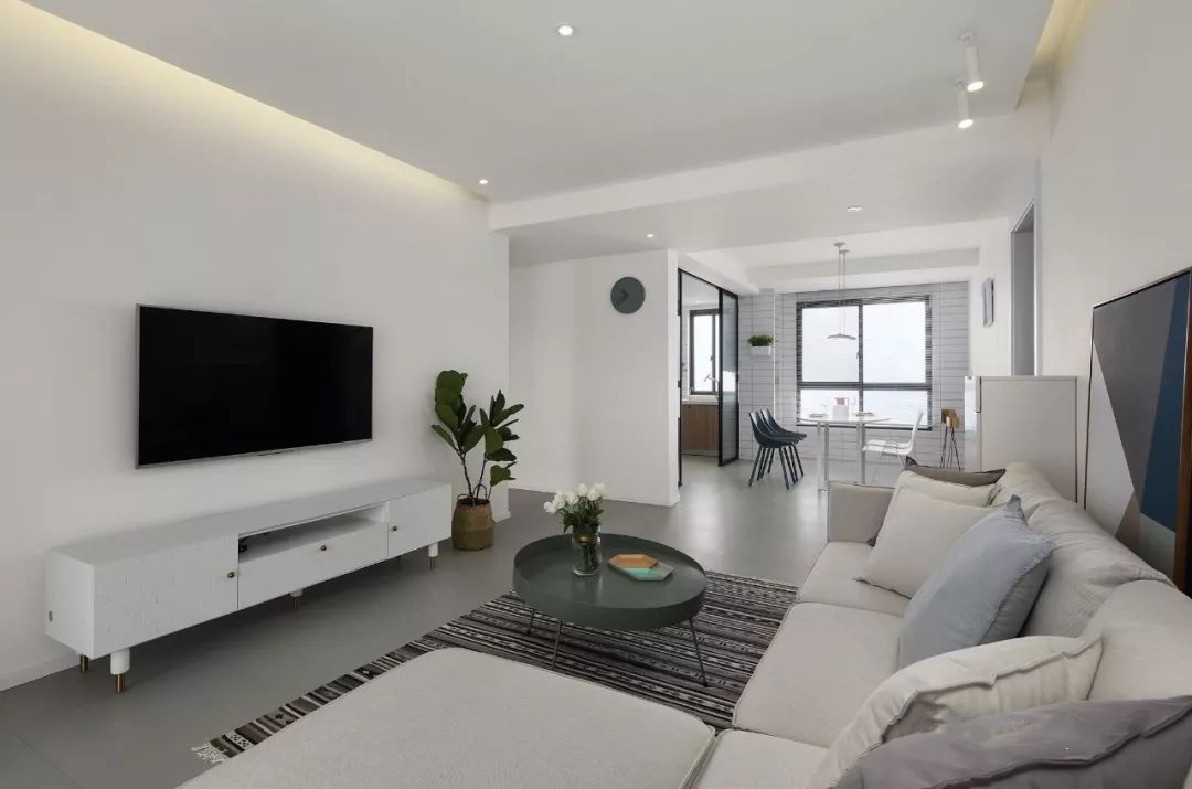 和順府-122㎡極簡(jiǎn)北歐風(fēng)三居，簡(jiǎn)潔大氣、清爽舒適！